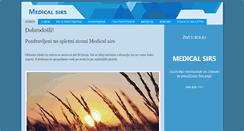 Desktop Screenshot of medicalsirs.com